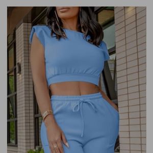 Short sleeve top and draw string shortcut